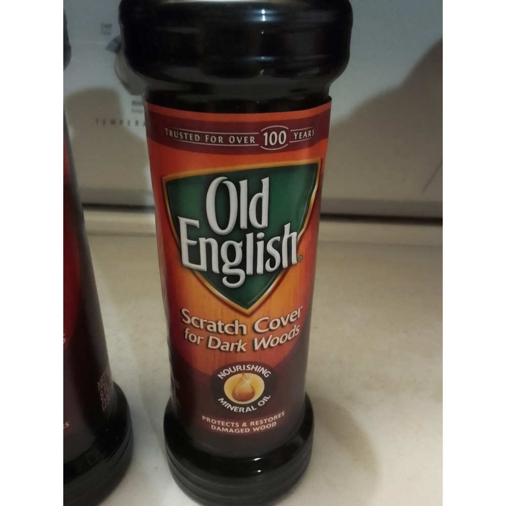 Lot Of 4 Old English Scratch Cover For Dark Wood Nourishing Mineral Oil Protects - Picture 2 of 6